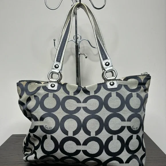 Coach Black and Grey Tote Bag - Picture 5 of 5